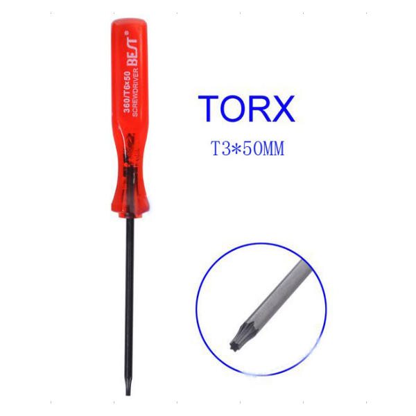 BEST TORX  Screwdriver T3x50mm For Game Consoles