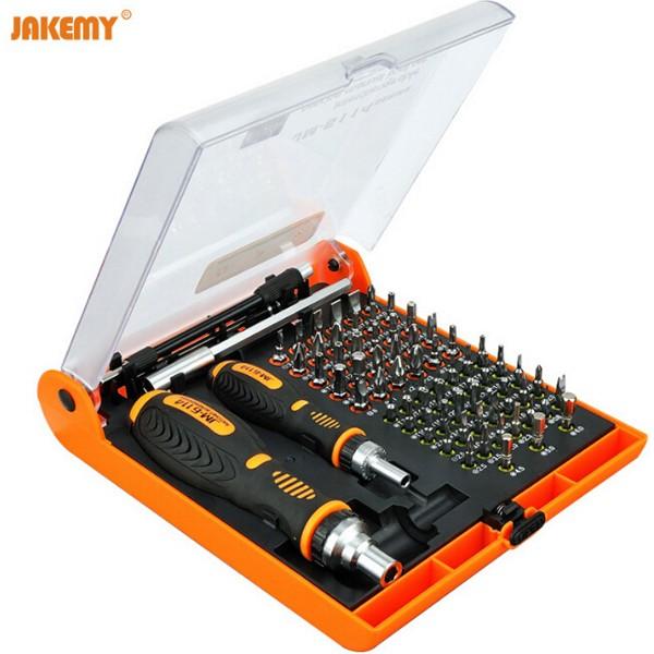 JAKEMY JM-6114 70 in 1 Ratchet Screwdriver Hand Tools Phone Electrical Maintenance