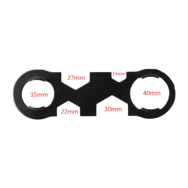 35/40mm Multifunction Iron Spanner Tool Pocket Wrench For Water Tap and Spool