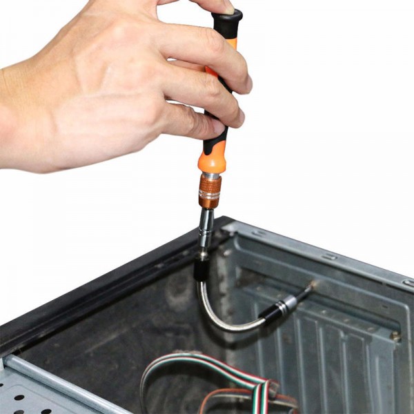 JAKEMY JM-8125 58 in 1 Electric Multitool Screwdriver Kit Repair Tools for iPhone Macbook Air Macbook Pro Tablet PC