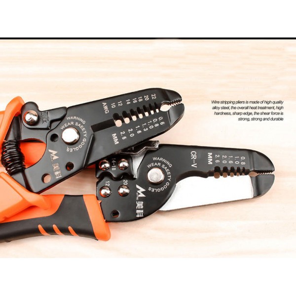 MYTEC MC05101 Multifunctional Electrical Manual Pliers Home Network Cable Stripper