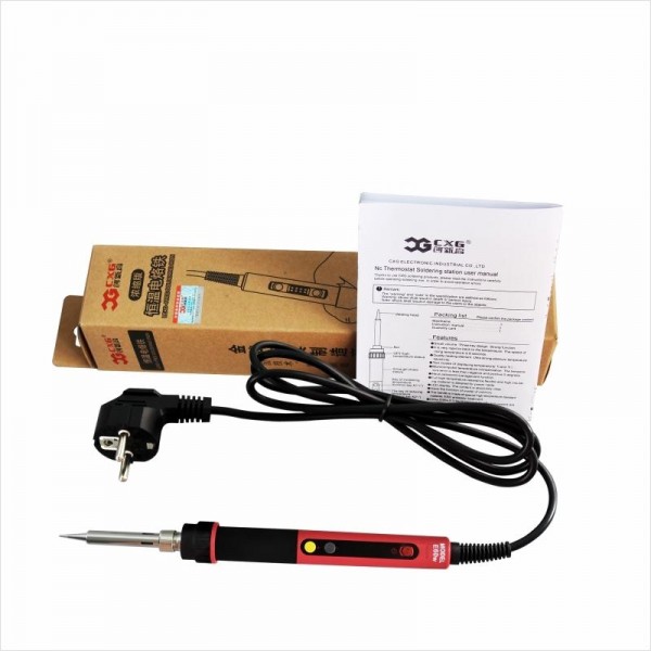 CXG E60W Electric Soldering Iron Digital Adjustable Thermostat Hand Tools Welding Station