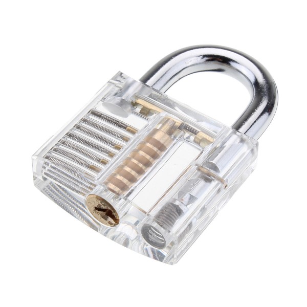 Unlocking Lock Opener Kit Locksmith Training Transparent Practice Padlocks Tools