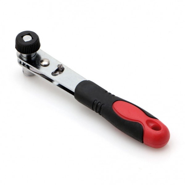 90 Degree 6.35mm Ratchet Handle Wrench Semi-automatic Screwdriver Hand Tools Ratchet Handle Wrench